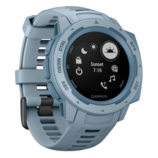 Умные часы Garmin Instinct Голубые